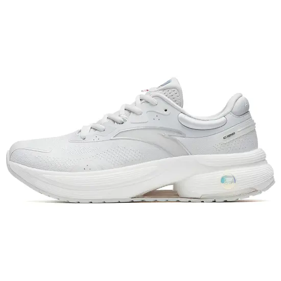 Anta C100 Anti-Slip And Wear-Resistant Breathable Low-Top Running Shoes Women's Gray