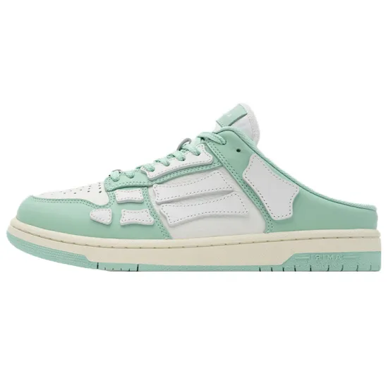 AMIRI Women's Skel Top Mule 'Desert Sage Green'