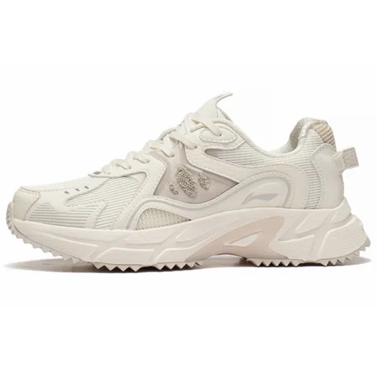 LiNing Running Collection Low-Top Running Shoes Women's White Gray