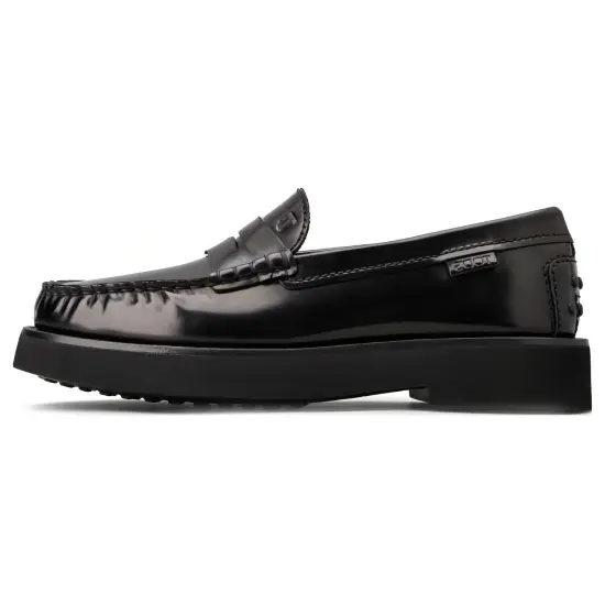 TOD'S Penny Slot Round Toe Loafers