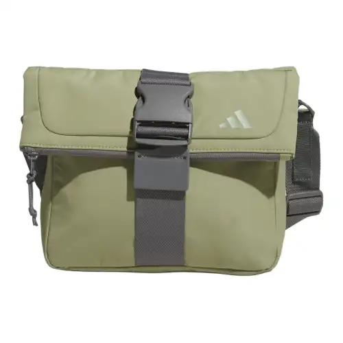 Adidas Recycled Polyester, Polyester Crossbody Bag, Shoulder Bag Regular Unisex Tent Green