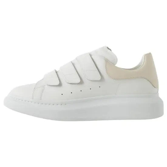 Alexander McQueen Oversized Triple Strap Sneaker 'White Vanilla'