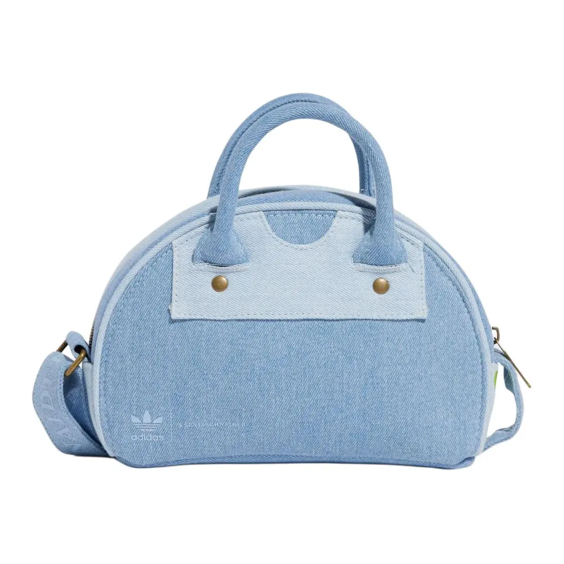 Adidas Originals Trefoil KSENIA SCHNIDER BOWLING Collaboration Cotton Bowling Bag, Shoulder Bag, Crossbody Bag, Handbag