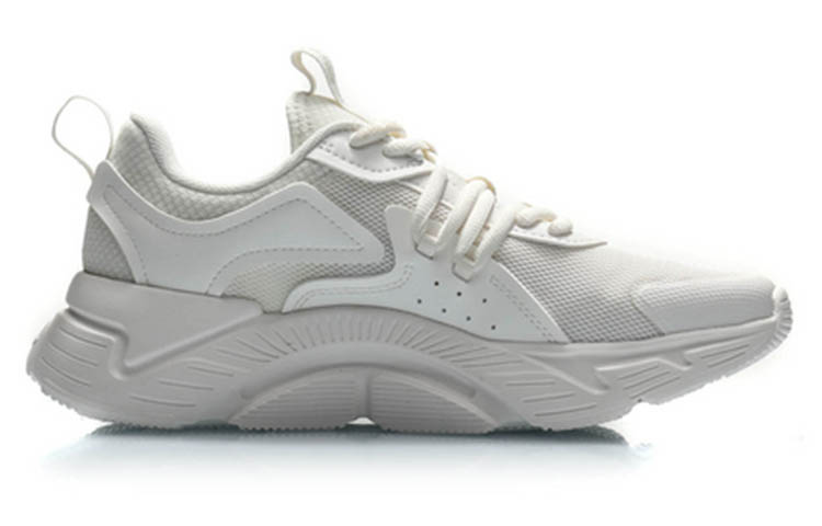 Li Ning Non slip Lightweight Low top Running Shoes Women’s White