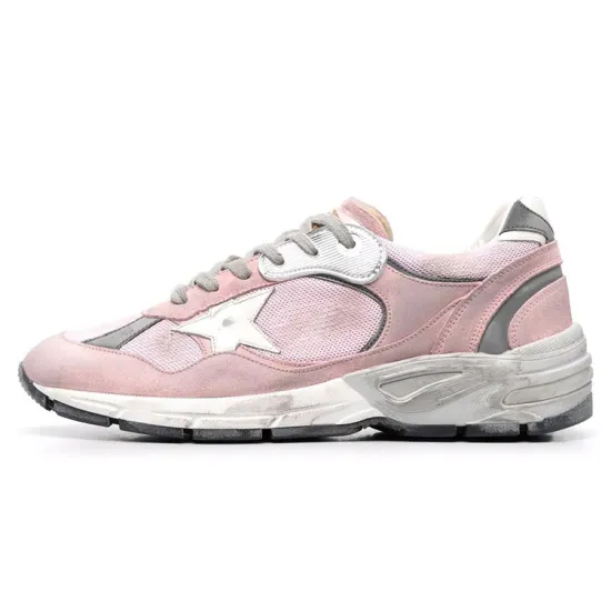 Golden Goose Dad-Star Lifestyle Shoes Men Low-top Pink