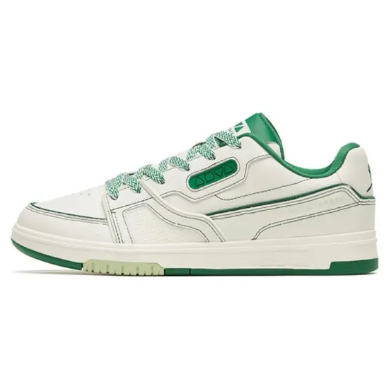 Anta AOYU Qiuyou Anti Slip Wear Resistant Low Top Skateboard Shoes Women's Coriander Green