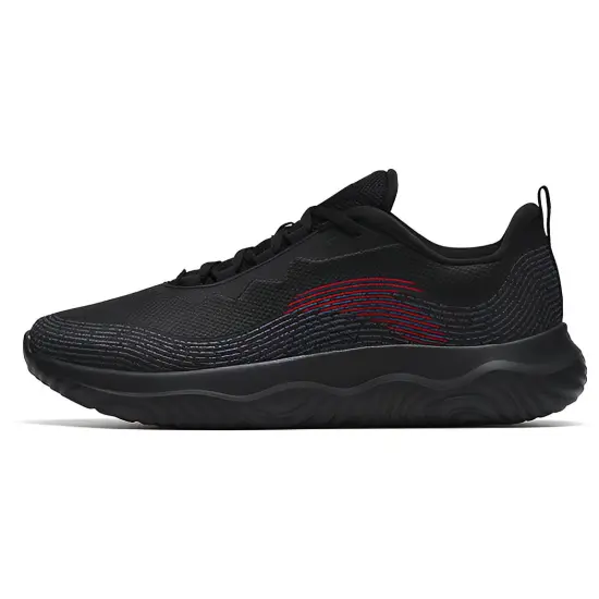 Anta Shenxi Anti-Slip Wear-Resistant Low-Top Training Shoes Black