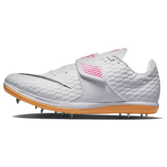 Nike High Jump Elite White Hyper Pink Orange