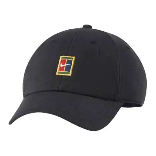 Nike Cotton Baseball Caps Unisex Black
