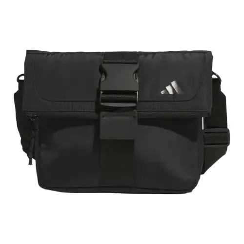 Adidas Recycled Polyester Crossbody Bag, Shoulder Bag Regular Unisex Black