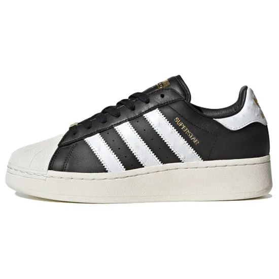 Adidas Originals Superstar Skateboarding Shoes Unisex Low-top Black/white
