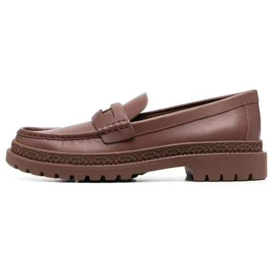 COACH Loafers Men Brown