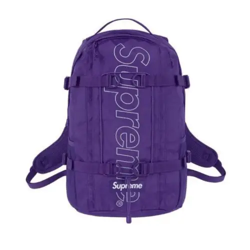 Supreme FW18 Fabric Backpack Regular Unisex Purple