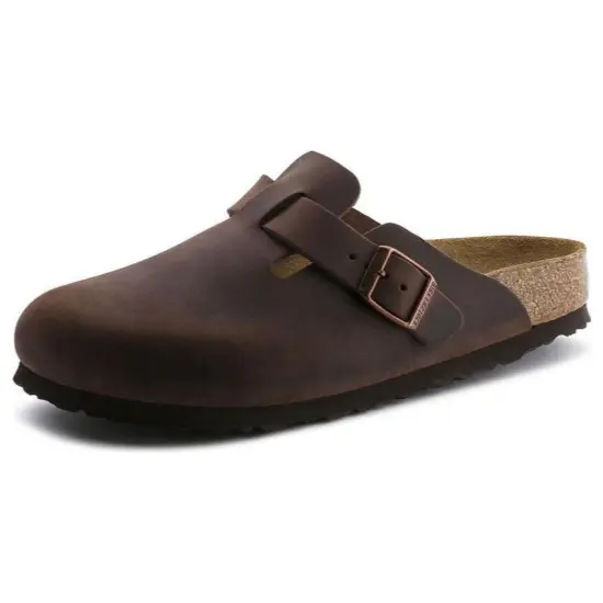 Boston Birkenstock Soft Footbed Oiled Leather 'Habana'