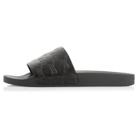 Balenciaga Logo Embossed Slides