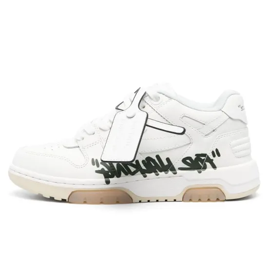 OFF WHITE Out Of Office ''For Walking'' White Black Women's