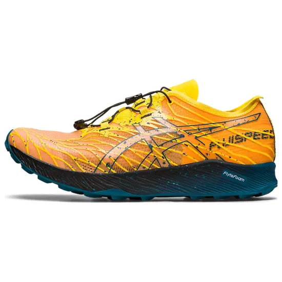 Asics Fuji Speed 'Golden Yellow Ink Teal'