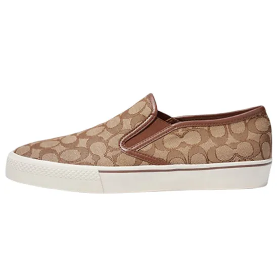 COACH Casual Shoes Men Low-Top Brown