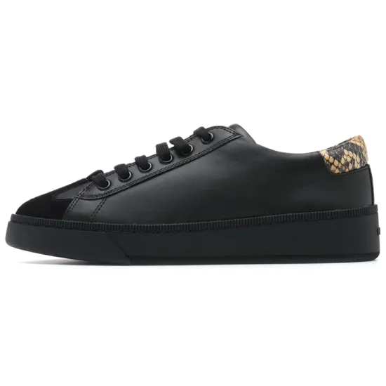 BALLY Python-print Leather Sneakers