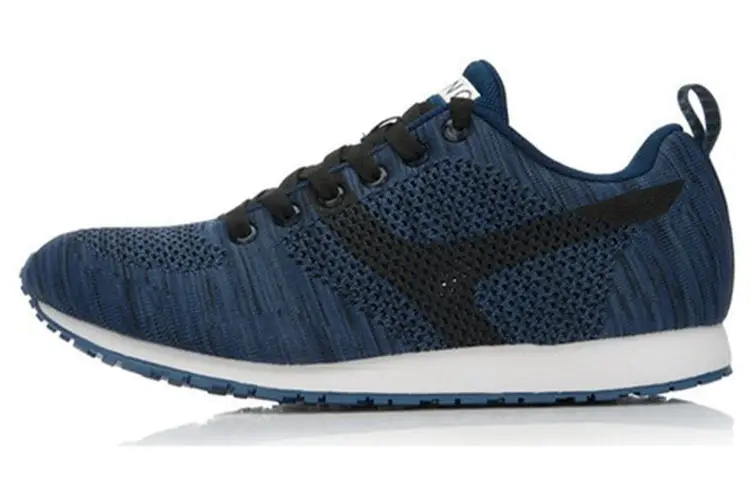 Li Ning Cushioning Slip Resistant Abrasion Resistant Low top Running Shoes Men's