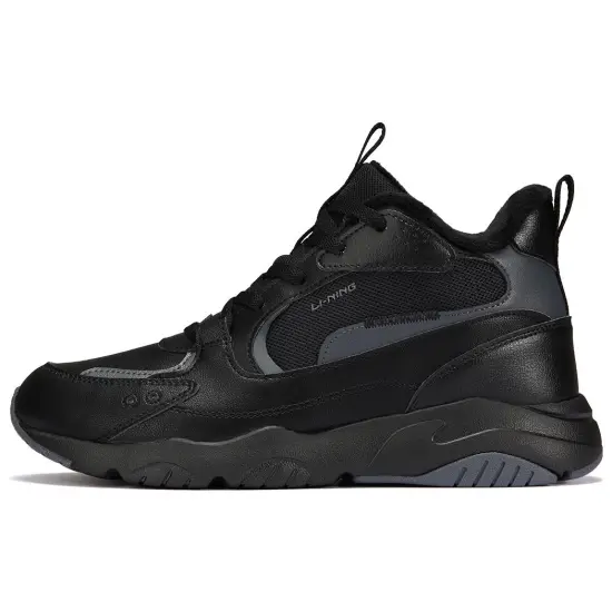 LINING Casual Shoes Men High-Top Black