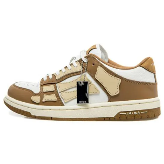 AMIRI Skel Top Low Brown Tan