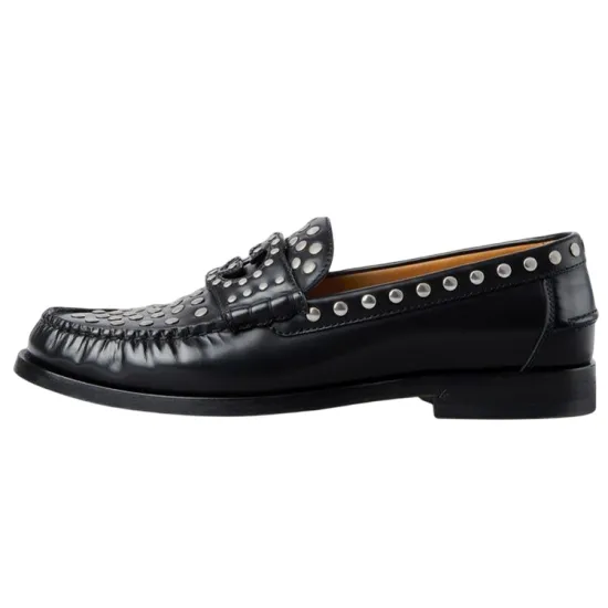 GUCCI Interlocking Men's Casual Shoes Men's Black
