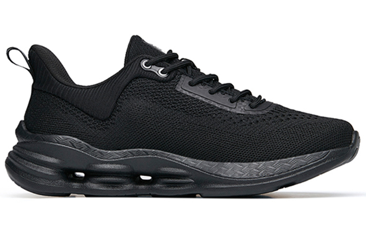 Anta Comprehensive Training Collection Cushioning Lightweight Breathable Low top Running Shoes Women’s Black Silver