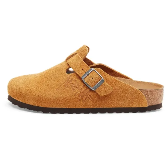 Birkenstock Boston Clog Stussy Caramel 2021