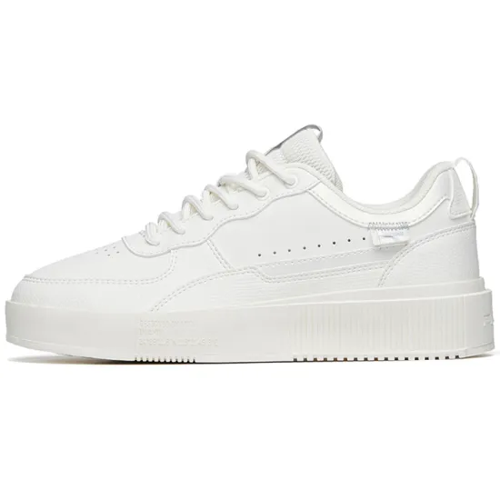 Anta Wear-resistant And Lightweight Low-Top Skateboard Shoes Women's White