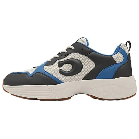 COACH Casual Shoes Men Low-Top Sky Blue