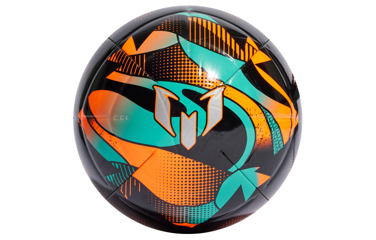 Adidas Size 5 Soccer Ball TPU Machine Stitched Soccer Ball Unisex Orange Red/Green/Black