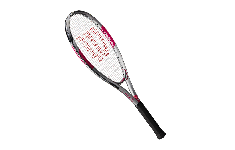 Wilson INTRIGUE 275g Racket Weight 113 Square Inches Head Size Black Red Unisex Tennis Rackets