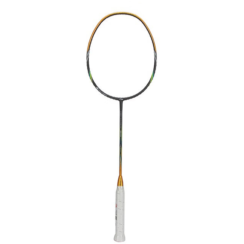 Li Ning Full Carbon Badminton Rackets Control Type All around Defense Advanced Level 675mm Unisex Single Racket