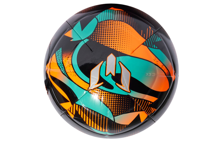 Adidas Size 5 Soccer Ball TPU Machine Stitched Soccer Ball Unisex Orange Red/Green/Black