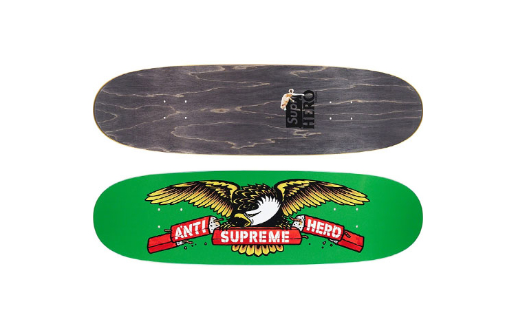 Supreme x Antihero Skateboards Seven Layer Imported Maple Street Style Unisex
