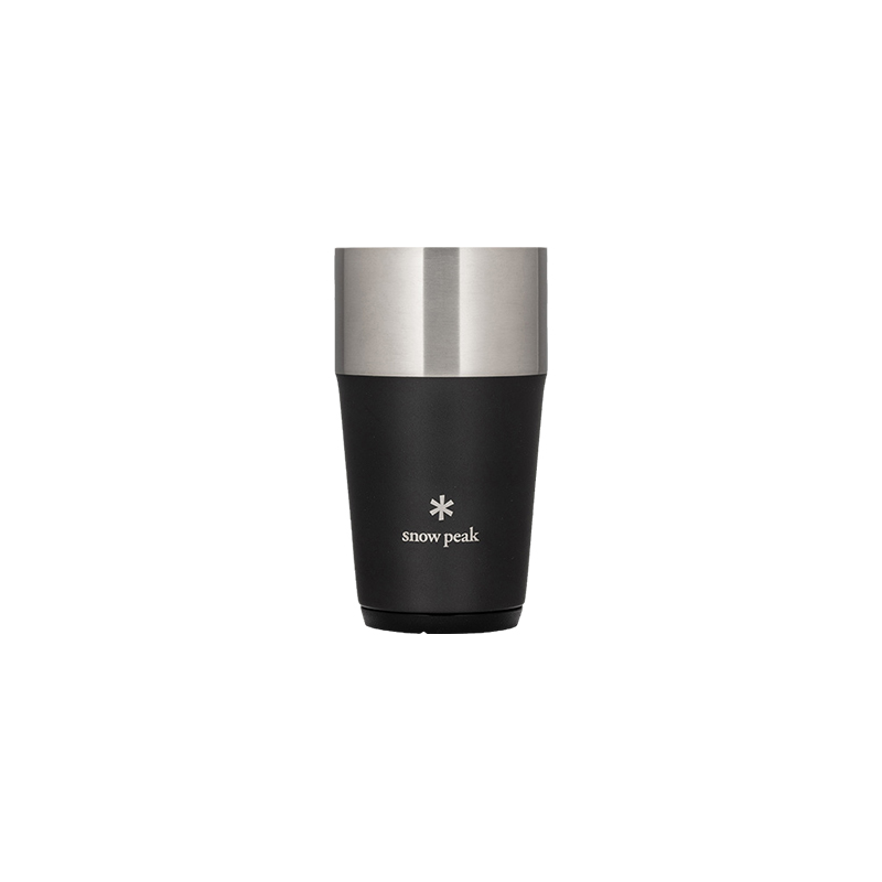 Snow Peak Outdoor Water Equipment Water Container 470ml Camping Stainless Steel, Polyester, Silicone