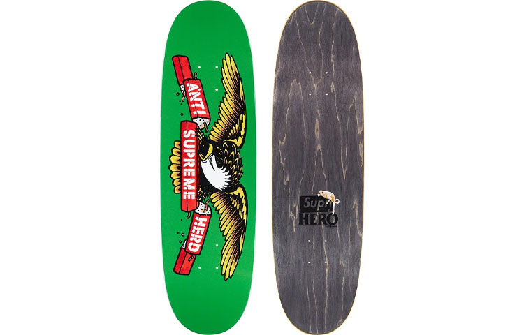 Supreme x Antihero Skateboards Seven Layer Imported Maple Street Style Unisex