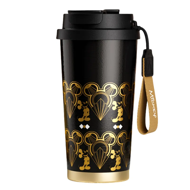 Disney Disney, coffee high quality capacious glass stainless steel, tea cup, measuring cup, 530 ml