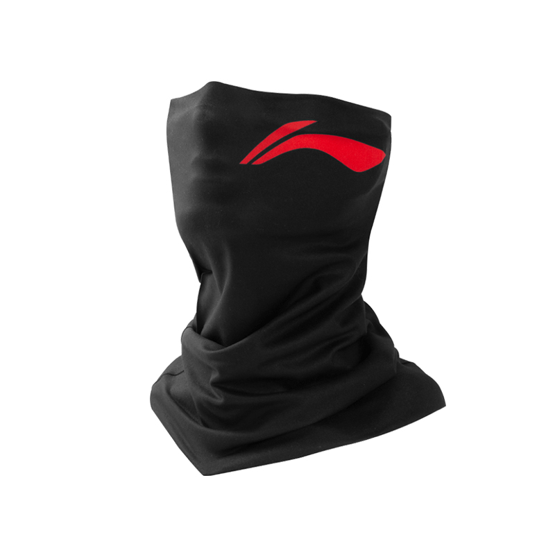Li Ning Windproof Mask Cold Resistant Face Masks Unisex Polyester, Elastane