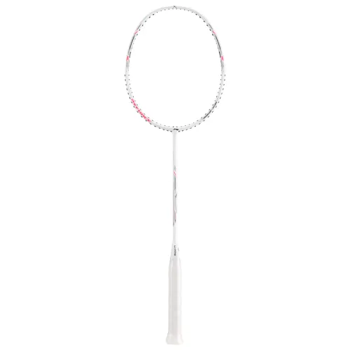 LiNing Li Ning Thunder Ultra-Light Small Steel Cannon Full Carbon Badminton Racquet Anti-slip Firm Power Ultra-Light Offensive (Heavy Racquet Head and Hard Rod) Professional Grade 675mm Universal 5U/G6 White