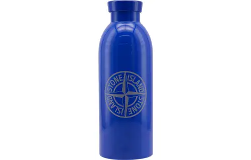 STONE ISLAND Sports bottle, cornflower blue glass stainless steel, 500 ml
