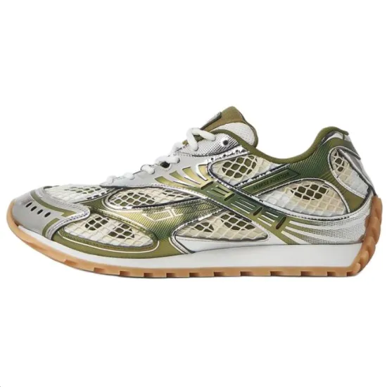 Bottega Veneta Casual Shoes Men Low-Top Green