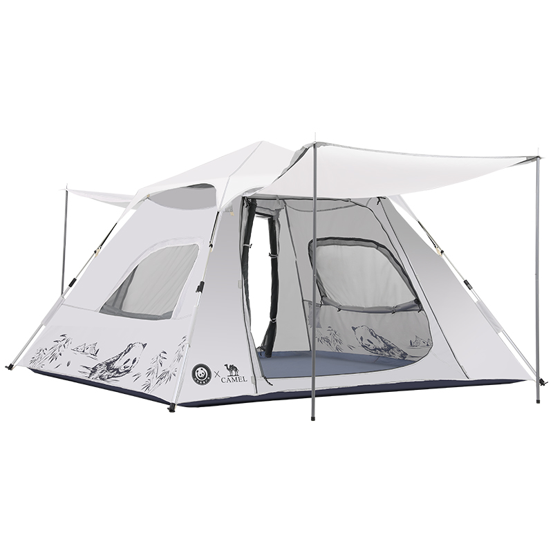 CAMEL Camping Tent One Bedroom And One Living Room Outdoor Automatic Tent