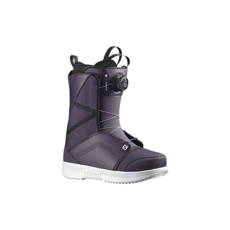 SALOMON Salomon 2022 Scarlet Snowboard Shoes Wire Buckle Girls Outdoor Snow Equipment Protective Snow Gear Women's Model
