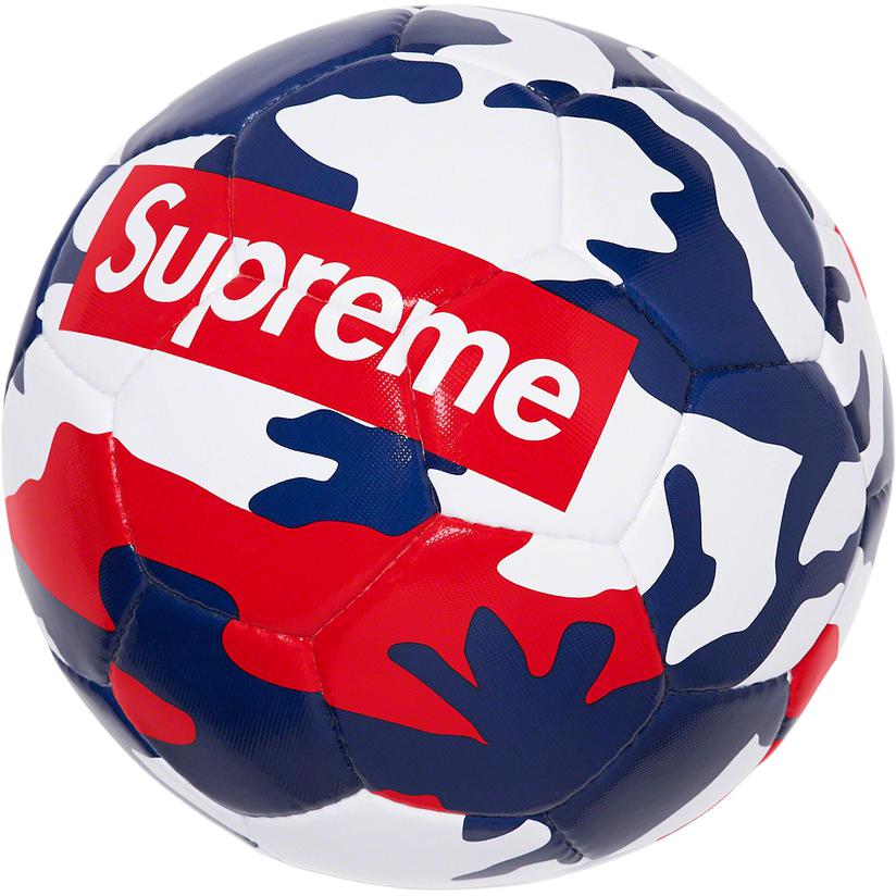 Supreme Size 5 Soccer Ball TPU Hand Stitched Soccer Ball Unisex White Blue Red