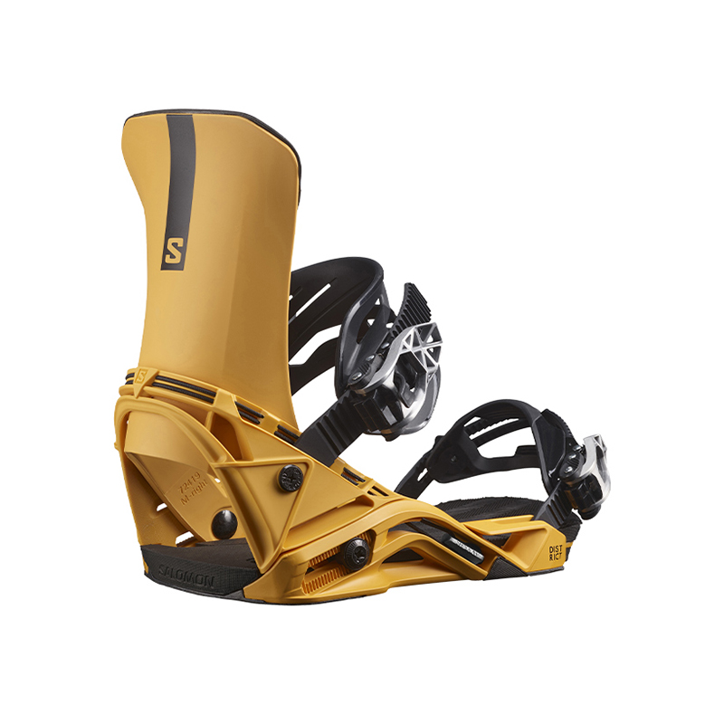 SALOMON 22/23 District BLK Snowboard Bindings Black