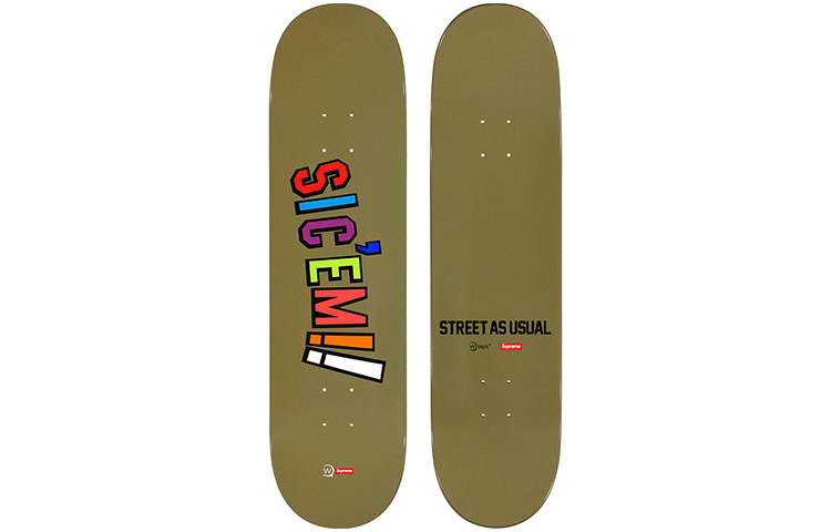 Supreme x WTAPS FW21 Skateboards Seven Layer Imported Maple Street Style Unisex