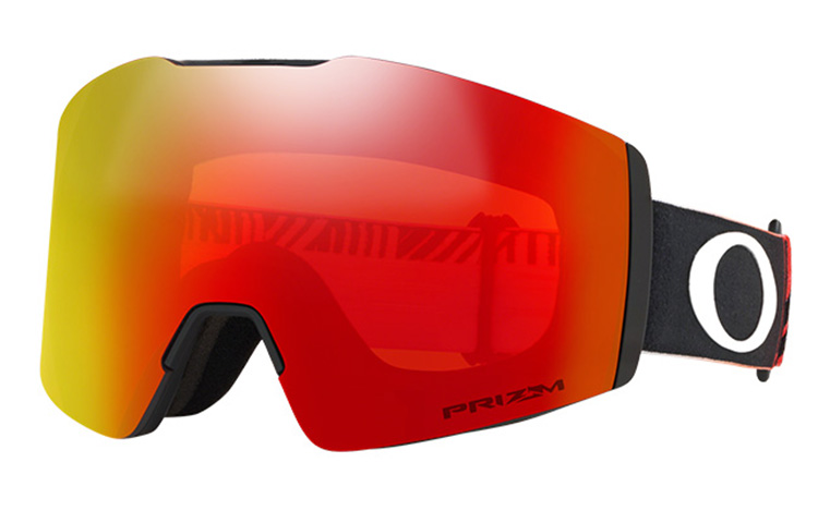 Маска горнолыжная Oakley FALL LINE XM (красная)