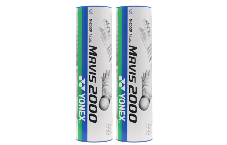 YONEX Mavis Collection M 2000 Nylon Shuttlecock 6 Pack Nylon Shuttlecocks